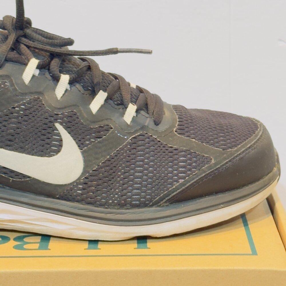 Nike Dual Fusion Run 3 Black Men’s Size 12 Running Athletic Shoes Sneakers - Picture 3 of 16